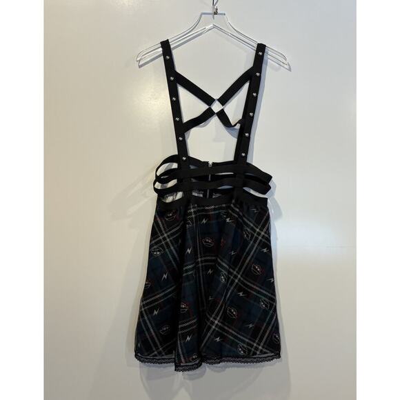 Monster High Frankie Stein Her Universe Jumper Dress Skulls Large (1170) - Picture 1 of 6